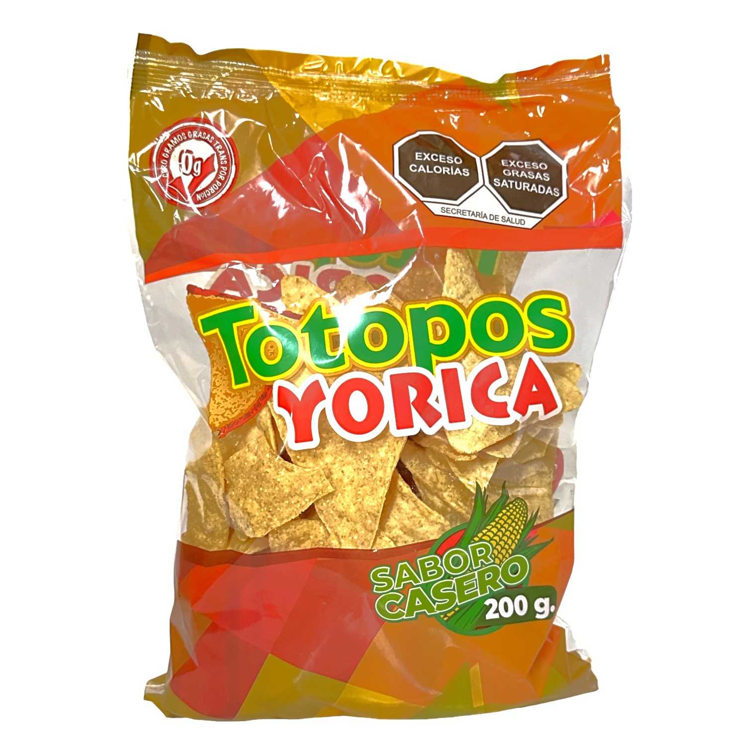 Totopos Sabor Casero 𓂀 𝕐𝕠𝕣𝕚𝕔𝕒 𓂀 200g